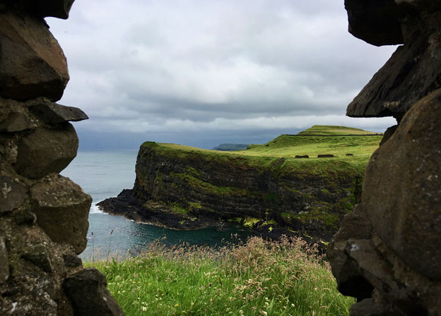 View from Dunluce Castle