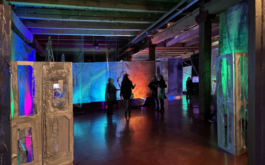 viewing “synapse 1 2 & 3” in “Dreams 2” installation