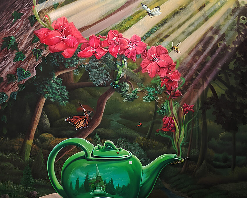 In-Sana Tea with hint of gladiolus blossom
