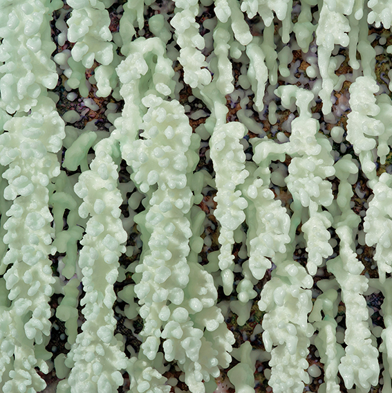 untitled (luminescent green) detail