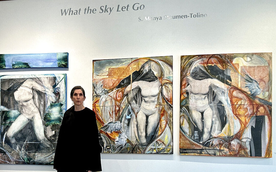 Exhibition view What the Sky Let Go